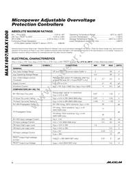 MAX1807EUB+ Datasheet Page 2