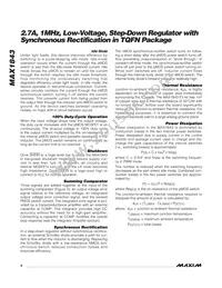 MAX1843ETI+ Datasheet Page 8