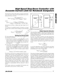 MAX1844EEP+T Datasheet Page 17