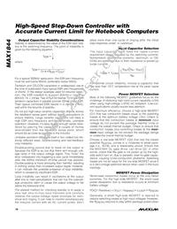 MAX1844EEP+T Datasheet Page 18