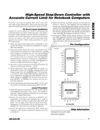 MAX1844EEP+T Datasheet Page 21