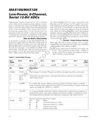 MAX186DC/D Datasheet Page 10