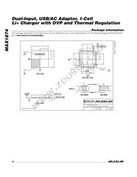 MAX1874ETE+T Datasheet Page 16