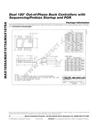 MAX1876AEEG+ Datasheet Page 22