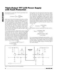MAX1889ETE+T Datasheet Page 22