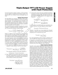 MAX1889ETE+T Datasheet Page 23