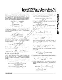 MAX1897ETP+T Datasheet Page 21