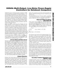 MAX1904ETJ+TG38 Datasheet Page 19