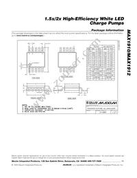 MAX1910EUB+TGC1 Datasheet Page 11