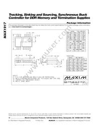 MAX1917EEE+TG51 Datasheet Page 18