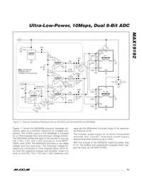 MAX19192ETI+T Datasheet Page 19