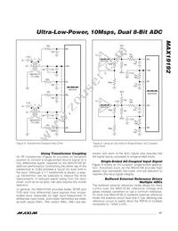 MAX19192ETI/V+ Datasheet Page 17