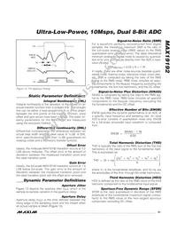 MAX19192ETI/V+ Datasheet Page 21