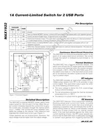 MAX1922ETB+ Datasheet Page 6