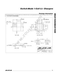 MAX1925ETC+T Datasheet Page 15