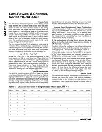 MAX192BEAP+TG035 Datasheet Page 8