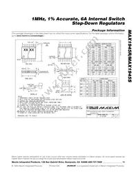 MAX1945SEUI+T Datasheet Page 19