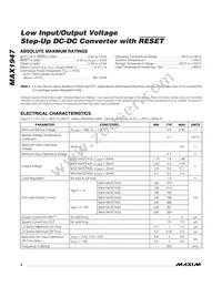 MAX1947ETA30+T Datasheet Page 2