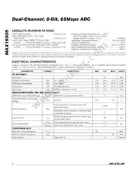 MAX19505ETM+ Datasheet Page 2