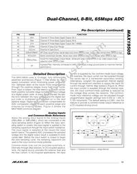 MAX19505ETM+ Datasheet Page 13