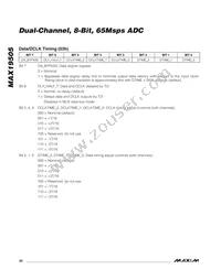 MAX19505ETM+ Datasheet Page 20