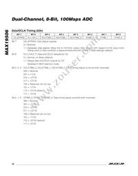 MAX19506ETM+T Datasheet Page 20