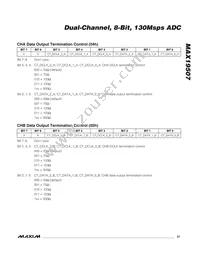 MAX19507ETM+T Datasheet Page 21