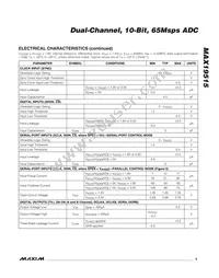 MAX19515ETM+T Datasheet Page 5