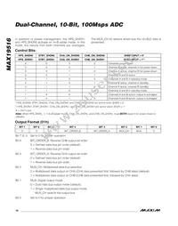 MAX19516ETM+T Datasheet Page 18