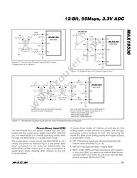 MAX19538ETL+T Datasheet Page 21