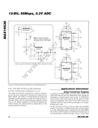 MAX19538ETL+T Datasheet Page 22