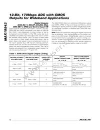 MAX19542EGK+TD Datasheet Page 16