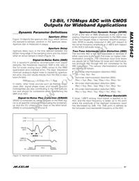 MAX19542EGK+TD Datasheet Page 21