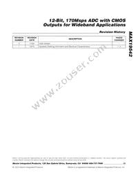 MAX19542EGK+TD Datasheet Page 23