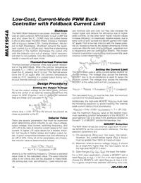 MAX1954AEUB+T Datasheet Page 12