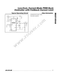 MAX1954AEUB+T Datasheet Page 17