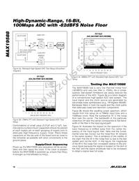 MAX19588ETN+TD Datasheet Page 16