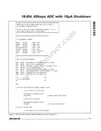 MAX195BCWE+TG035 Datasheet Page 19