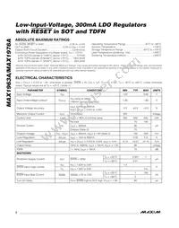 MAX1963AEZT250+T Datasheet Page 2