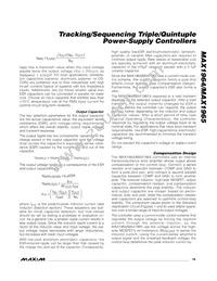 MAX1964TEEE+T Datasheet Page 19