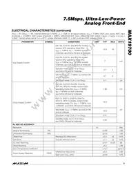 MAX19700ETM+T Datasheet Page 3