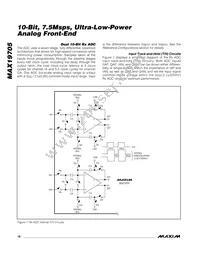 MAX19705ETM+T Datasheet Page 16