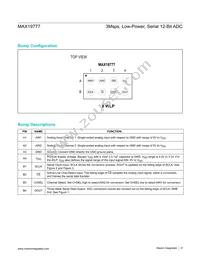 MAX19777AZA+ Datasheet Page 8