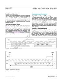 MAX19777AZA+ Datasheet Page 14