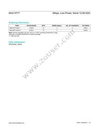 MAX19777AZA+ Datasheet Page 18