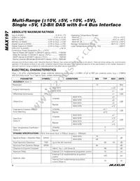 MAX197BENI+ Datasheet Page 2