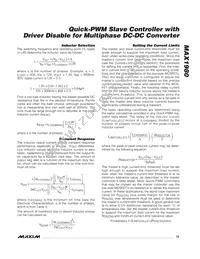 MAX1980ETP+T Datasheet Page 19