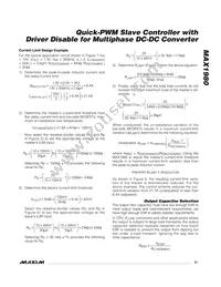 MAX1980ETP+T Datasheet Page 21