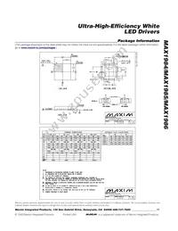 MAX1986ETE+T Datasheet Page 17