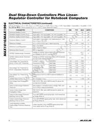 MAX1994ETM+T Datasheet Page 4